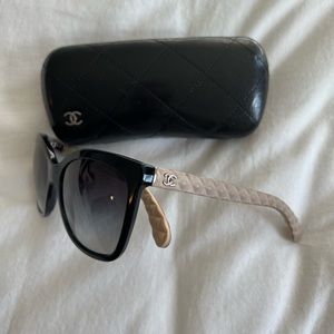 Chanel Two-Tone Sunglasses